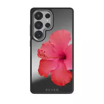 Island Girl - Samsung Galaxy S25 Ultra Case, Elite Mirror Dark (Magnetic) / Silver