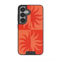 Sunkissed - Samsung Galaxy S25 Plus Case, Elite Dark (Magnetic) / Silver
