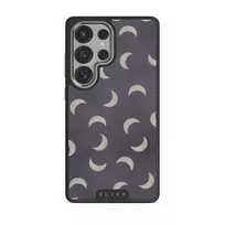 Moonstone - Samsung Galaxy S25 Ultra Case, Elite Dark (Magnetic) / Silver