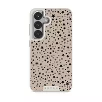 Sparkling Tiara - Stars Samsung Galaxy S25 Case, Elite Light (Magnetic) / Silver