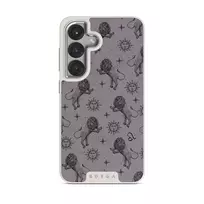 Leo - Samsung Galaxy S25 Case, Elite Light (Magnetic) / Silver / Purple