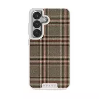 Favorite Coat - Plaid Samsung Galaxy S25 Plus Case, Elite Light (Magnetic) / Silver