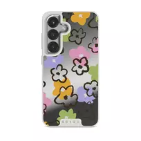 Good Vibes - Samsung Galaxy S25 Plus Case, Elite Mirror Light (Magnetic) / Silver