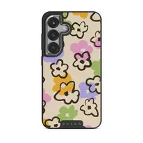 Good Vibes - Samsung Galaxy S25 Plus Case, Elite Dark (Magnetic) / Silver