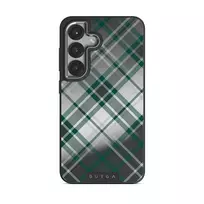 Mint Cookie - Samsung Galaxy S25 Case, Elite Mirror Dark (Magnetic) / Silver