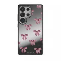 Ballerina - Samsung Galaxy S25 Ultra Case, Elite Mirror Dark (Magnetic) / Silver