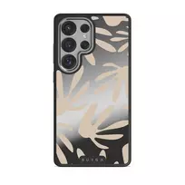 Heatwave - Samsung Galaxy S25 Ultra Case, Elite Mirror Dark (Magnetic) / Silver