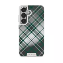 Mint Cookie - Samsung Galaxy S25 Case, Elite Mirror Light (Magnetic) / Silver