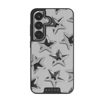 Hotshot - Samsung Galaxy S25 Plus Case, Elite Dark (Magnetic) / Silver