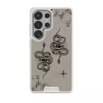Gemini - Samsung Galaxy S25 Ultra Case, Elite Light (Magnetic) / Silver / Nude