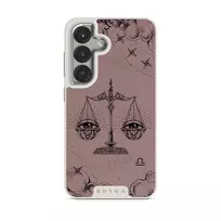 Libra - Samsung Galaxy S25 Case, Elite Light (Magnetic) / Silver / Pink