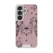 Aquarius - Samsung Galaxy S25 Plus Case, Elite Light (Magnetic) / Silver / Pink