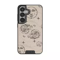 Capricorn - Samsung Galaxy S25 Plus Case, Elite Dark (Magnetic) / Silver / Nude