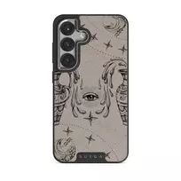 Aquarius - Samsung Galaxy S25 Plus Case, Elite Dark (Magnetic) / Silver / Nude