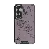 Capricorn - Samsung Galaxy S25 Plus Case, Elite Dark (Magnetic) / Silver / Purple