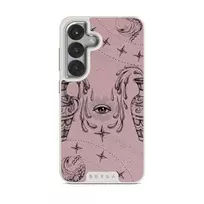 Aquarius - Samsung Galaxy S25 Case, Elite Light (Magnetic) / Silver / Pink