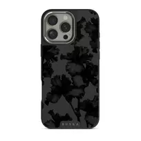 Nocturnal - iPhone 16 Pro Case, Elite Dark (MagSafe) / Silver