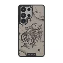 Virgo - Samsung Galaxy S25 Ultra Case, Elite Dark (Magnetic) / Silver / Nude