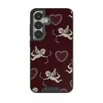 Lovestruck - Samsung Galaxy S25 Plus Case, Elite Dark (Magnetic) / Silver