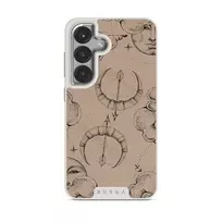 Sagittarius - Samsung Galaxy S25 Case, Elite Light (Magnetic) / Silver / Beige
