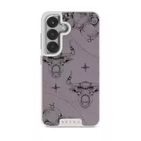 Taurus - Samsung Galaxy S25 Plus Case, Elite Light (Magnetic) / Silver / Purple