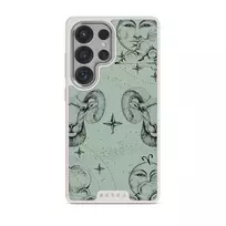 Aries - Samsung Galaxy S25 Ultra Case, Elite Light (Magnetic) / Silver / Turquoise