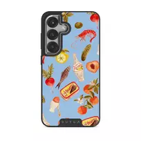 Al Fresco - Samsung Galaxy S25 Plus Case, Elite Dark (Magnetic) / Silver