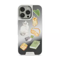 Soft Era - iPhone 16 Pro Max Case, Elite Mirror Light (MagSafe) / Silver