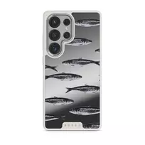 Del Mar - Samsung Galaxy S25 Ultra Case, Elite Mirror Light (Magnetic) / Silver