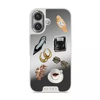 Boss Babe - iPhone 16 Case, Elite Mirror Light (MagSafe) / Silver