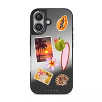 Sun Chaser - iPhone 16 Case, Elite Mirror Dark (MagSafe) / Silver