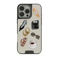 Boss Babe - iPhone 16 Pro Case, Elite Dark (MagSafe) / Silver