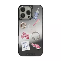 5AM Club - iPhone 16 Pro Max Case, Elite Mirror Dark (MagSafe) / Silver