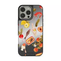 Al Fresco - iPhone 16 Pro Case, Elite Mirror Dark (MagSafe) / Silver