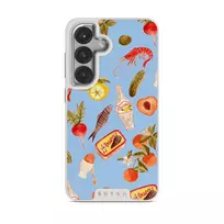 Al Fresco - Samsung Galaxy S25 Plus Case, Elite Light (Magnetic) / Silver