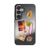 Sun Chaser - Samsung Galaxy S25 Plus Case, Elite Mirror Dark (Magnetic) / Silver