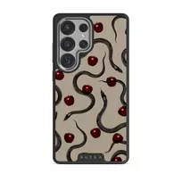 Sinful - Samsung Galaxy S25 Ultra Case, Elite Dark (Magnetic) / Silver