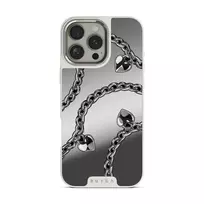 Cold Heart - iPhone 16 Pro Max Case, Elite Mirror Light (MagSafe) / Silver