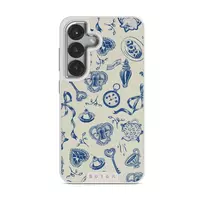 Tea Party - Samsung Galaxy S25 Plus Case, Elite Light (Magnetic) / Silver
