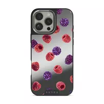Sweet Escape - iPhone 16 Pro Max Case, Elite Mirror Dark (MagSafe) / Silver