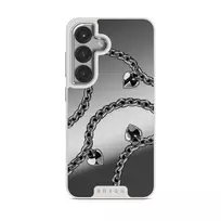 Cold Heart - Samsung Galaxy S25 Plus Case, Elite Mirror Light (Magnetic) / Silver