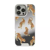 Pretty Kitty - iPhone 16 Pro Max Case, Elite Mirror Light (MagSafe) / Silver