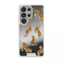 Pretty Kitty - Samsung Galaxy S25 Ultra Case, Elite Mirror Light (Magnetic) / Silver