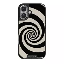 Rabbit Hole - iPhone 16 Plus Case, Elite Dark (MagSafe) / Silver