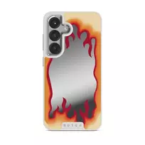 Too Hot - Samsung Galaxy S25 Plus Case, Elite Mirror Light (Magnetic) / Silver
