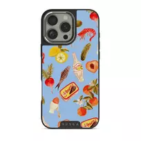 Al Fresco - iPhone 16 Pro Case, Elite Dark (MagSafe) / Silver