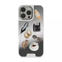 Boss Babe - iPhone 16 Pro Case, Elite Mirror Light (MagSafe) / Silver