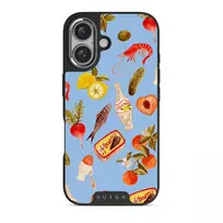 Al Fresco - iPhone 16 Plus Case, Elite Dark (MagSafe) / Silver