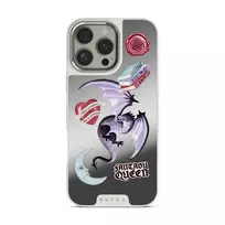 Plot Twister - iPhone 16 Pro Case, Elite Mirror Light (MagSafe) / Silver