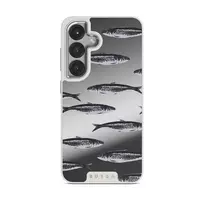 Del Mar - Samsung Galaxy S25 Plus Case, Elite Mirror Light (Magnetic) / Silver